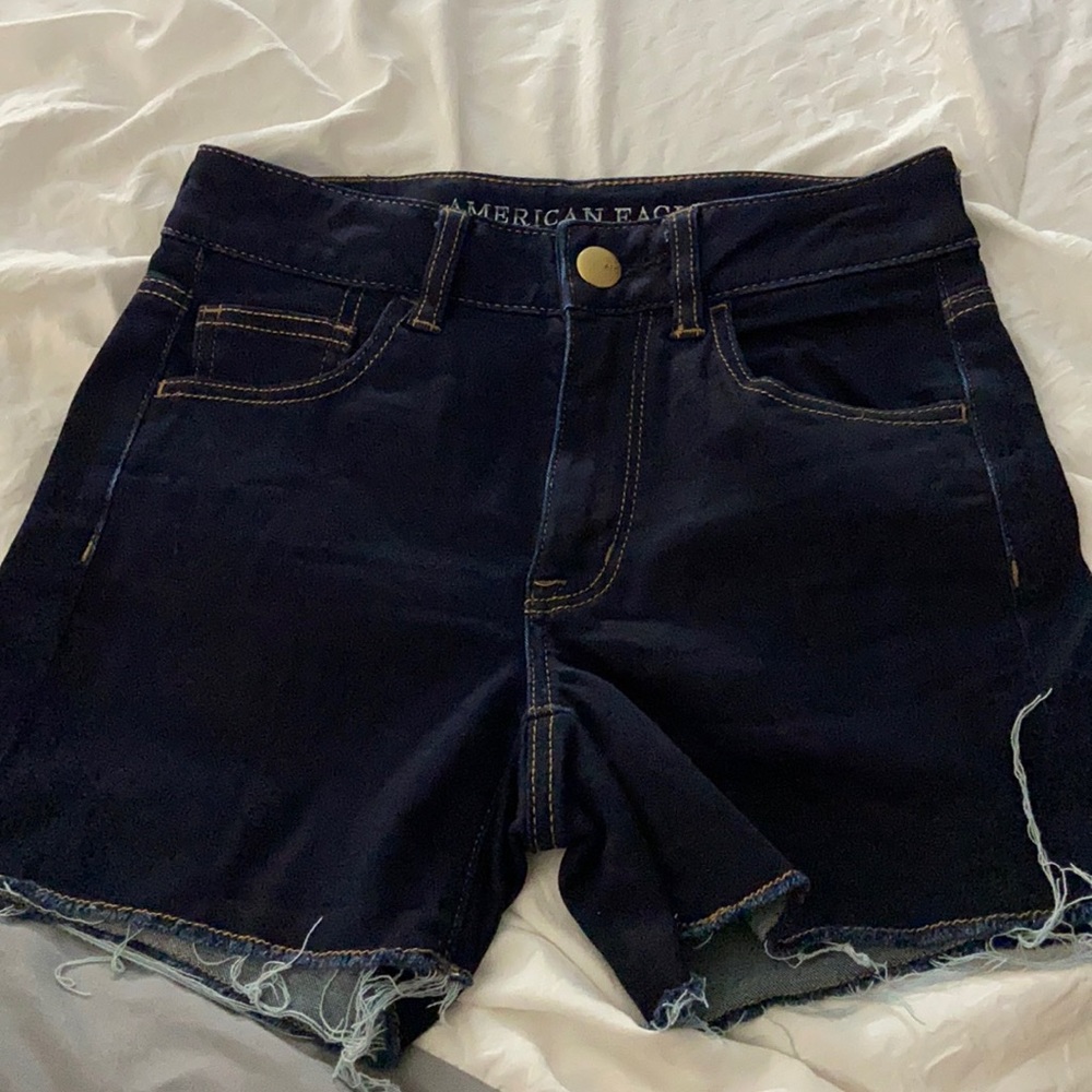 American Eagle Dark Wash Shorts